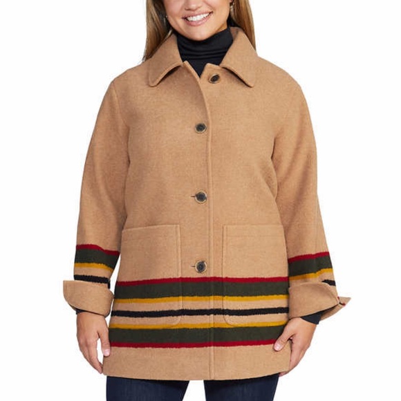 BNWT! Pendleton Wool Blend Walker Coat - Picture 5 of 6